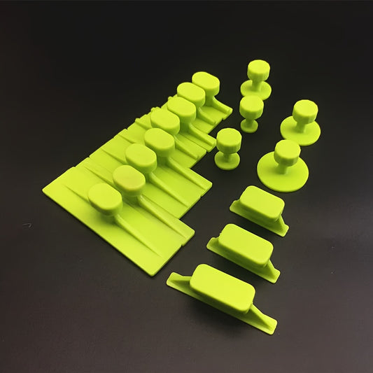 16/32pcs Paintless Dent Removal Kit - T Slide Hammer Automobile Dent Repair Tools for Metal Surface